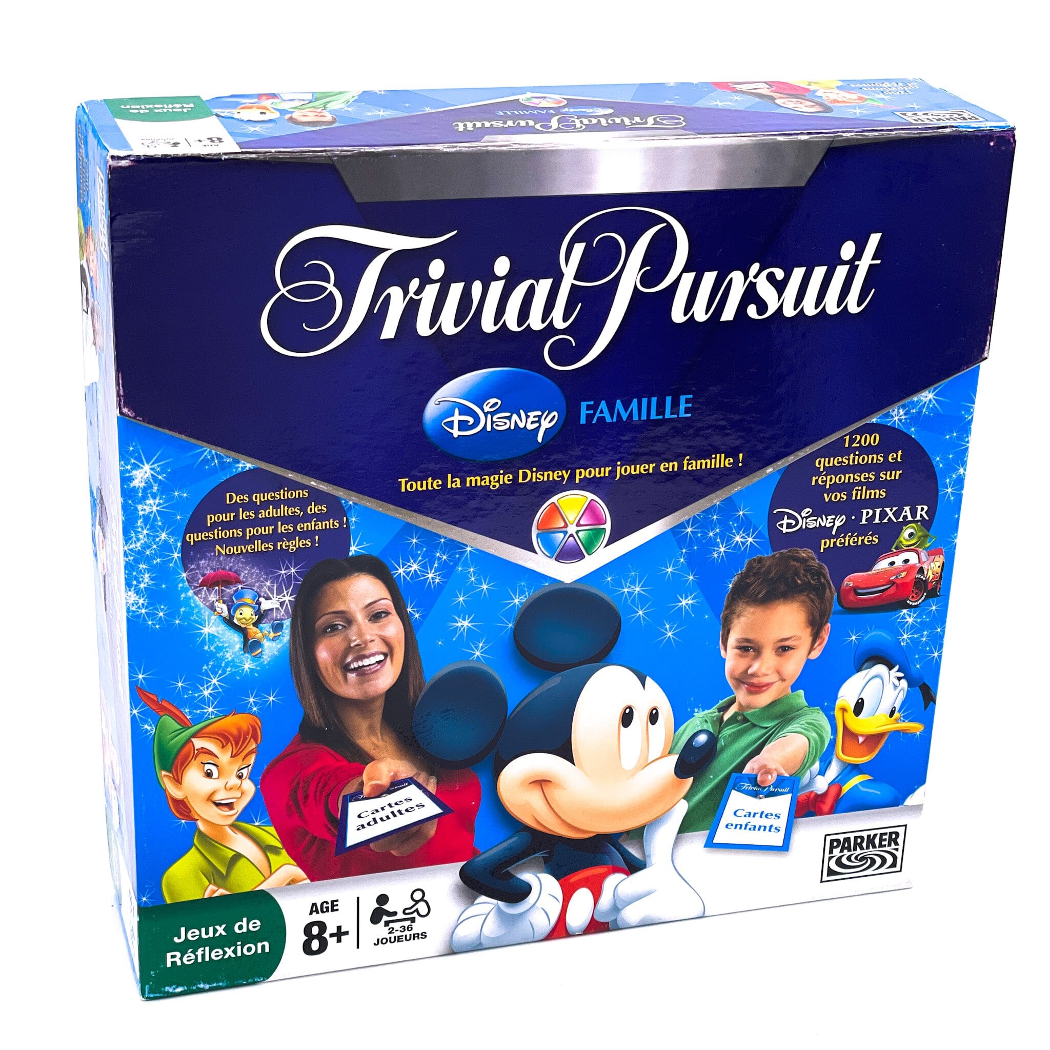 Trivial Pursuit - Famille - Jeu de societe de reflexion - Jeu de