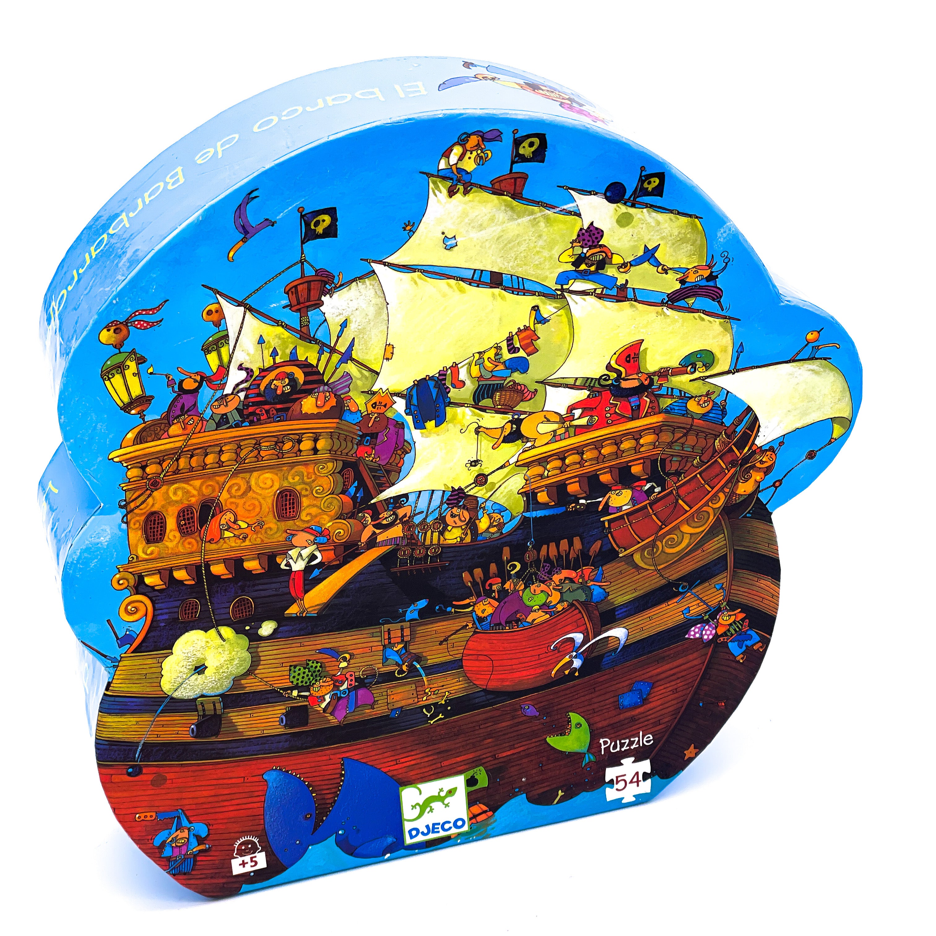 Puzzle 54p - Le bateau de Barberousse