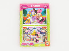 2 puzzles Disney Minnie Puzzles Circule 