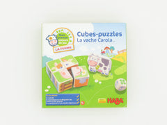 Cubes Puzzles la vache Carola Jeux d'éveil Circule 