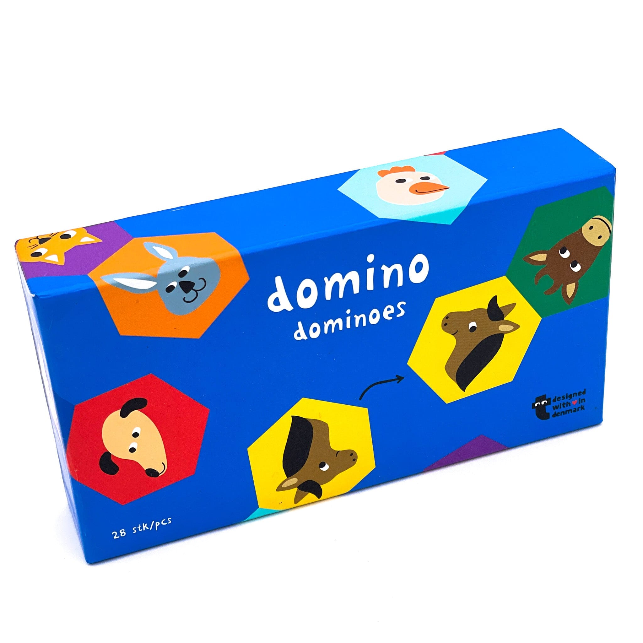 Domino 28pcs Jeux de société Circule 