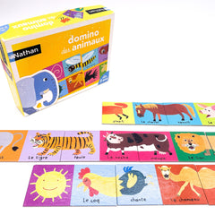 Domino des animaux Jeux éducatifs Circule 