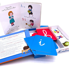 Mes lettres à toucher Montessori Jeux éducatifs Circule 
