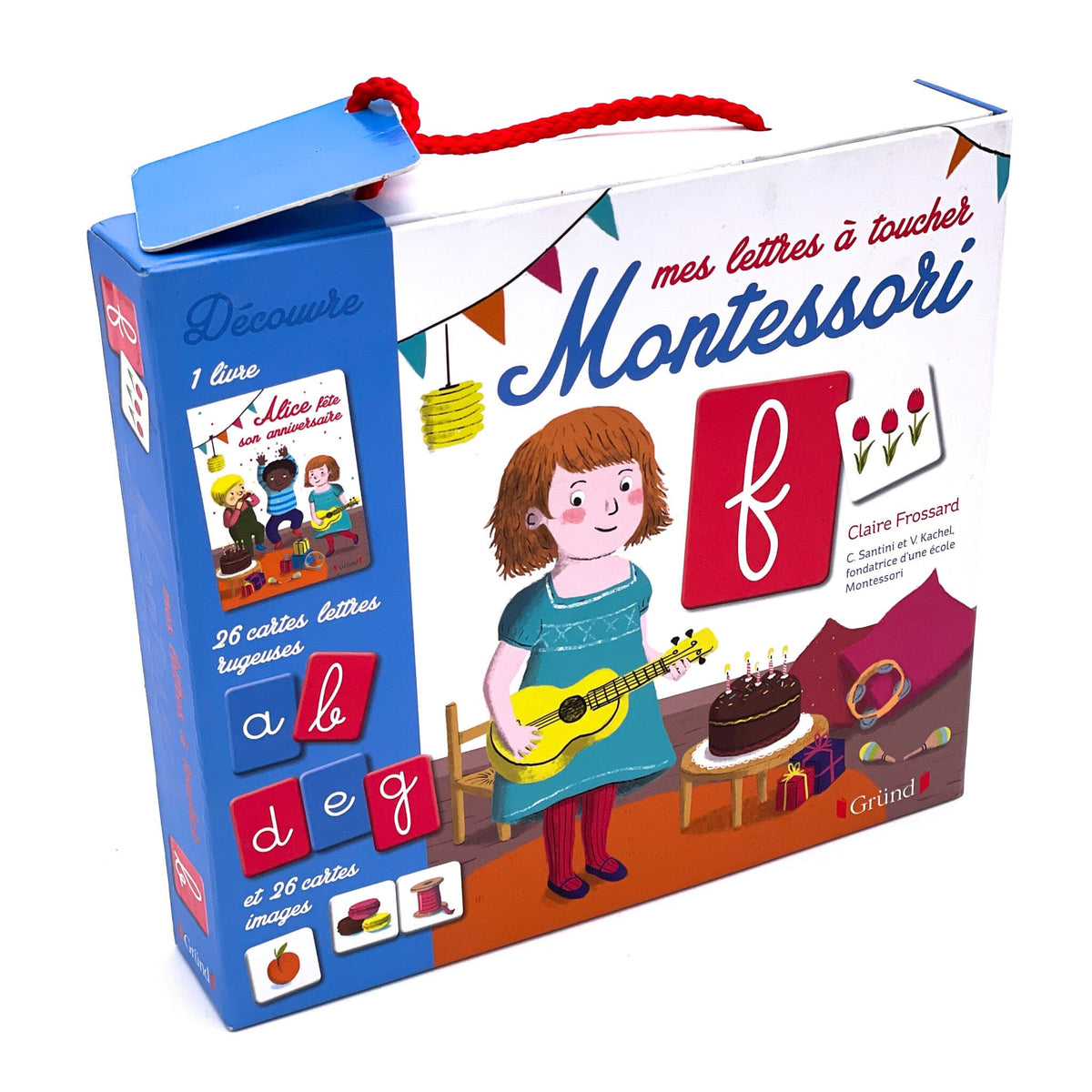 Mes lettres à toucher Montessori Jeux éducatifs Circule 