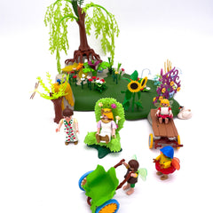 Playmobil set féérique paysage fleuri Jeux d'imagination Circule 
