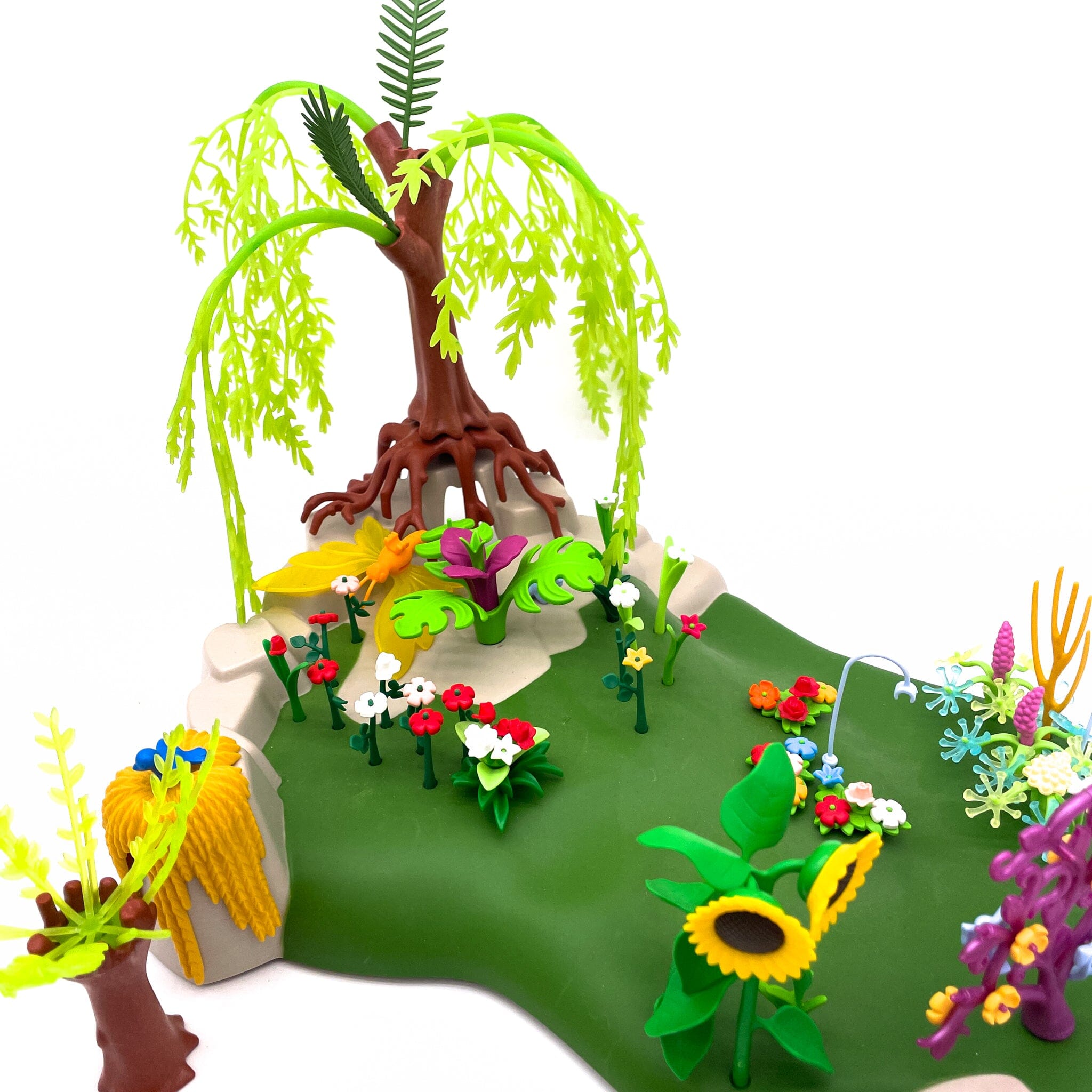 Playmobil set féérique paysage fleuri Jeux d'imagination Circule 
