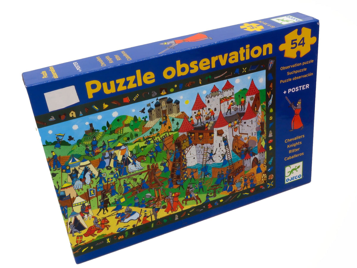 Puzzle observation Chevaliers Puzzles Circule 
